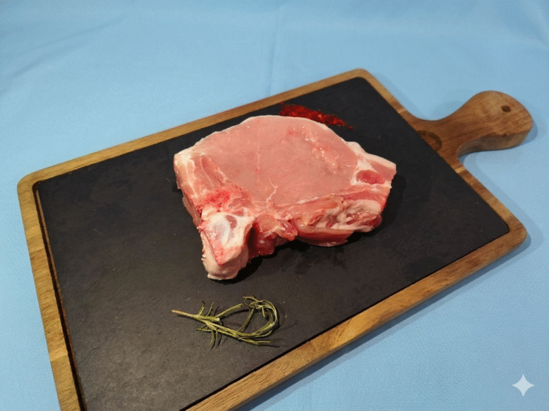 Котлет свински с кост охладен